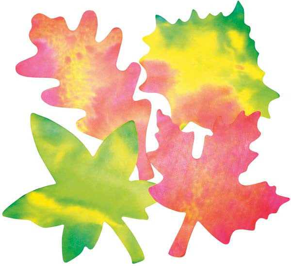 Colour Diffusing Paper - Leaves