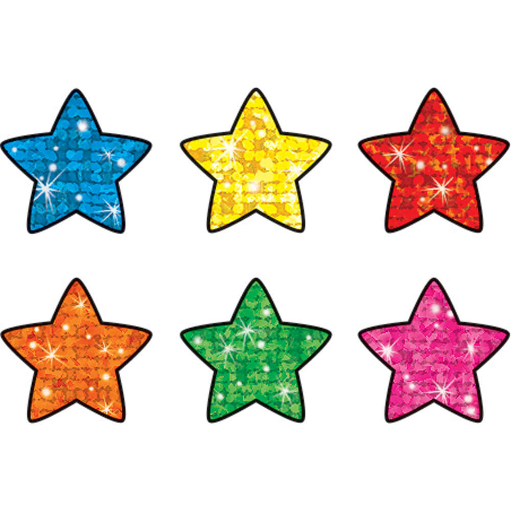 Colourful Sparkle Star Supershapes