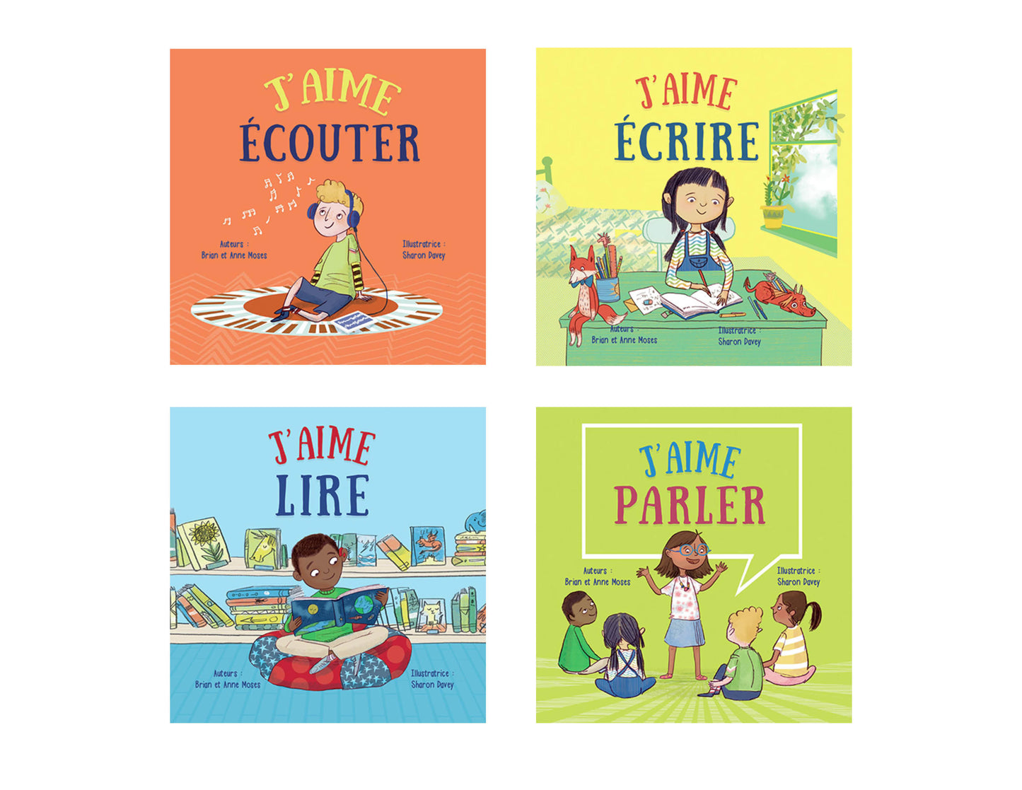 Communiquons - Set of 4 Books