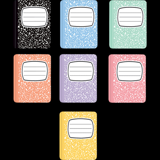 Cool For School Composition Books Accents