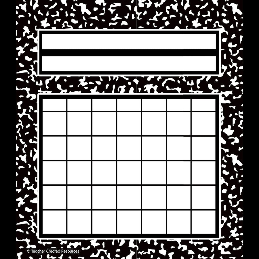 Cool for School Composition Incentive Charts (5.25" x 6")
