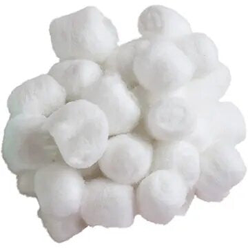 Cotton (Acrylic) Fluffs – White