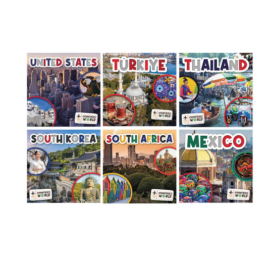 Countries of the World Set A (Set of 6 Books)