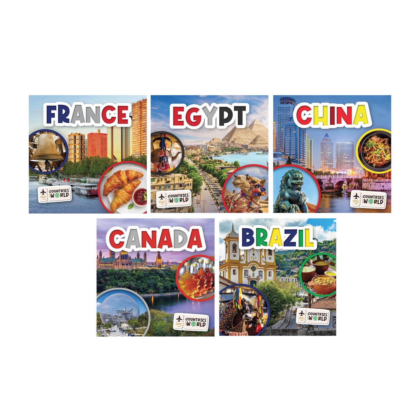 Countries of the World Set B (Set of 5 Books)