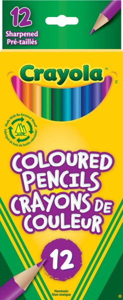 Crayola® Coloured Pencils (12 Pk)