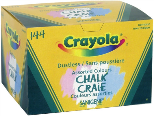 Crayola® Dustless Chalk (144/pk)