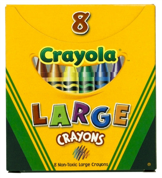 Crayola® Large Crayons (8 Pk)