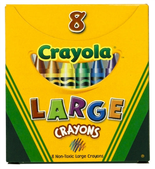 Crayola® Large Crayons (8 Pk)