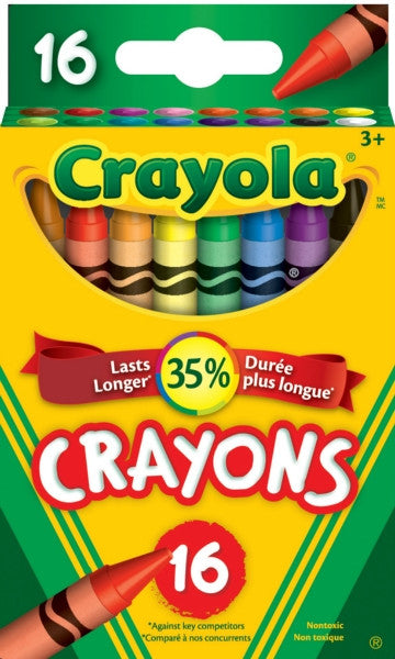 Crayola® Regular Crayons (16 Pk)