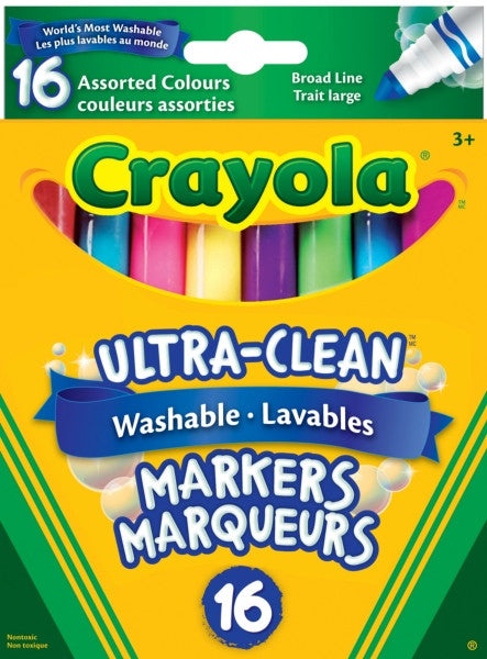 Crayola® Washable Broad Tip Markers - Colossal