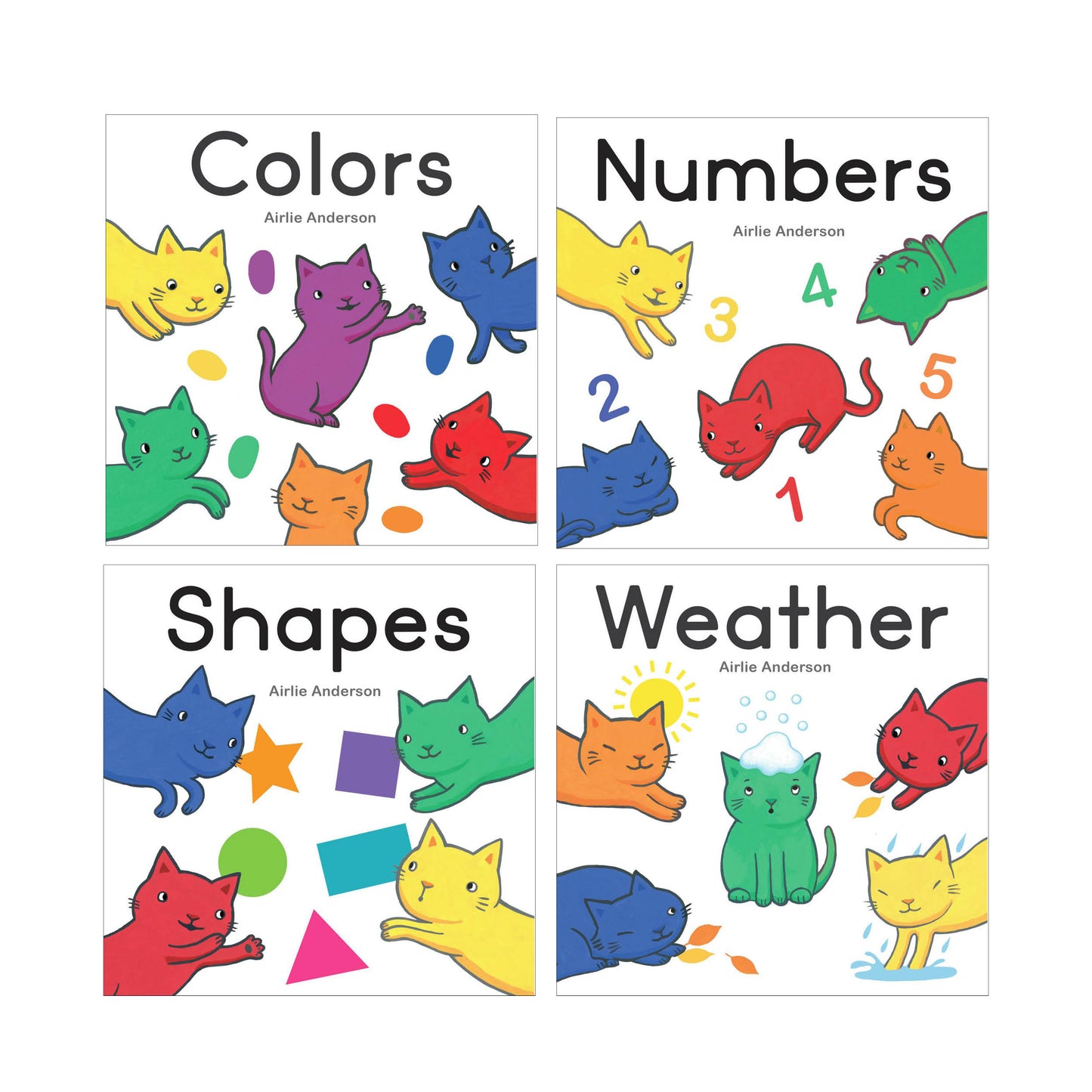 Curious Cats Series - Set Of 4 Books