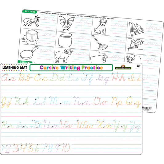 Cursive Writing Practice Learning Mat
