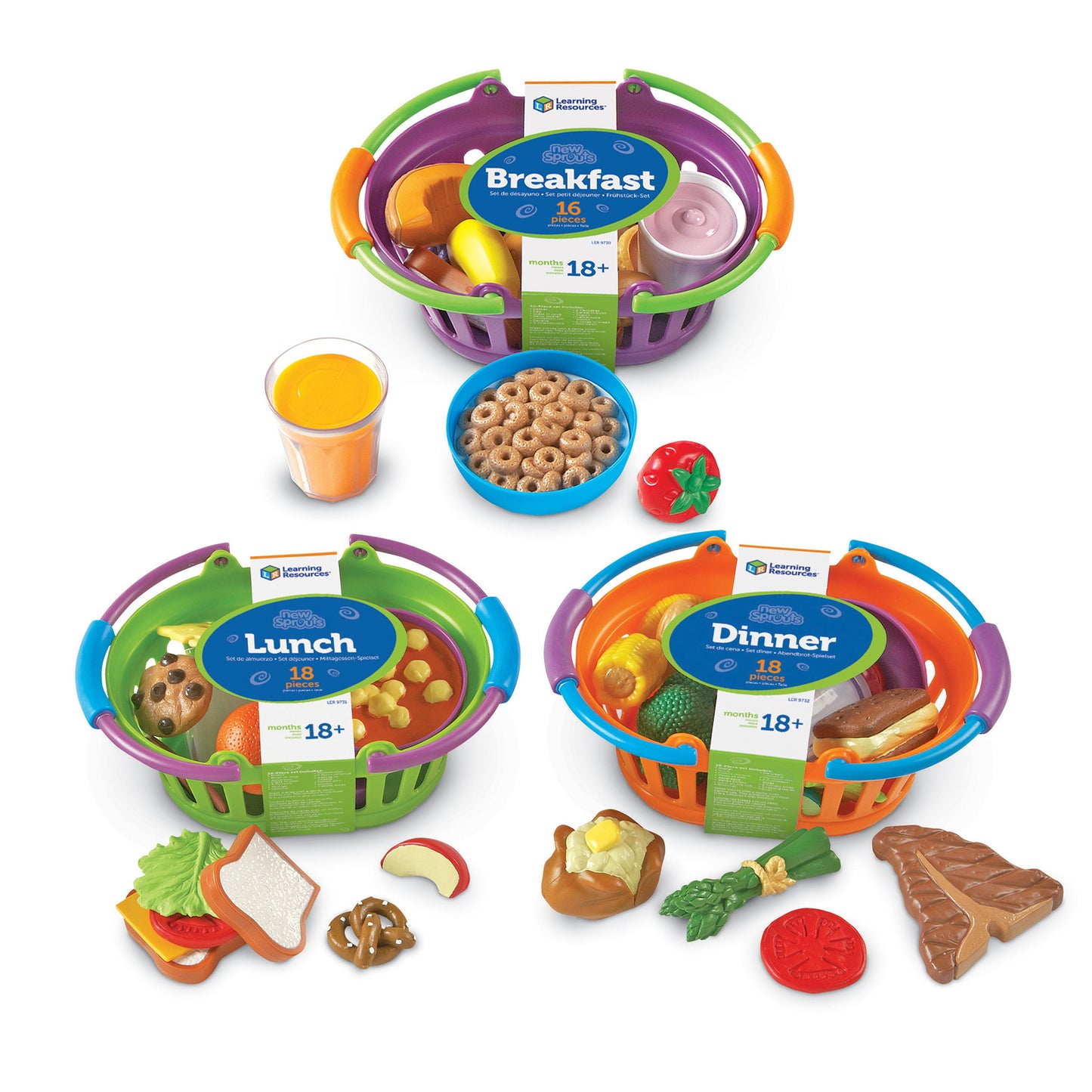 New Sprouts® Breakfast, Lunch and Dinner Baskets