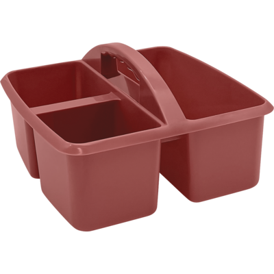 Deep Rose Plastic Storage Caddy