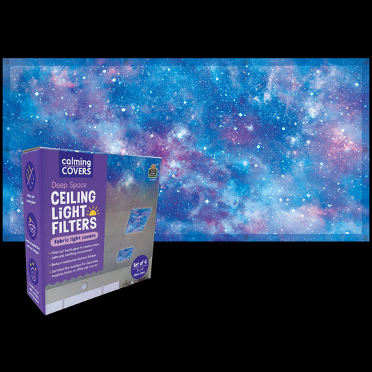 Deep Space Calming Covers Ceiling Light Filters