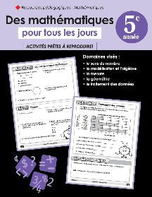 Des mathematiques pour tous les jours 5
