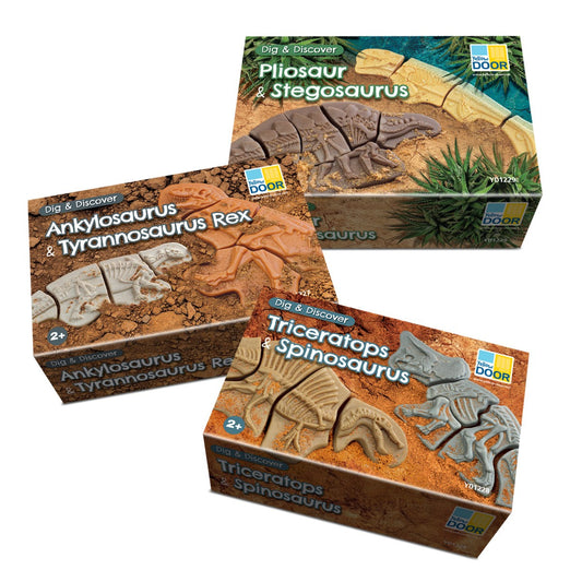Dig & Discover Dinosaur Pack (6 Puzzles)