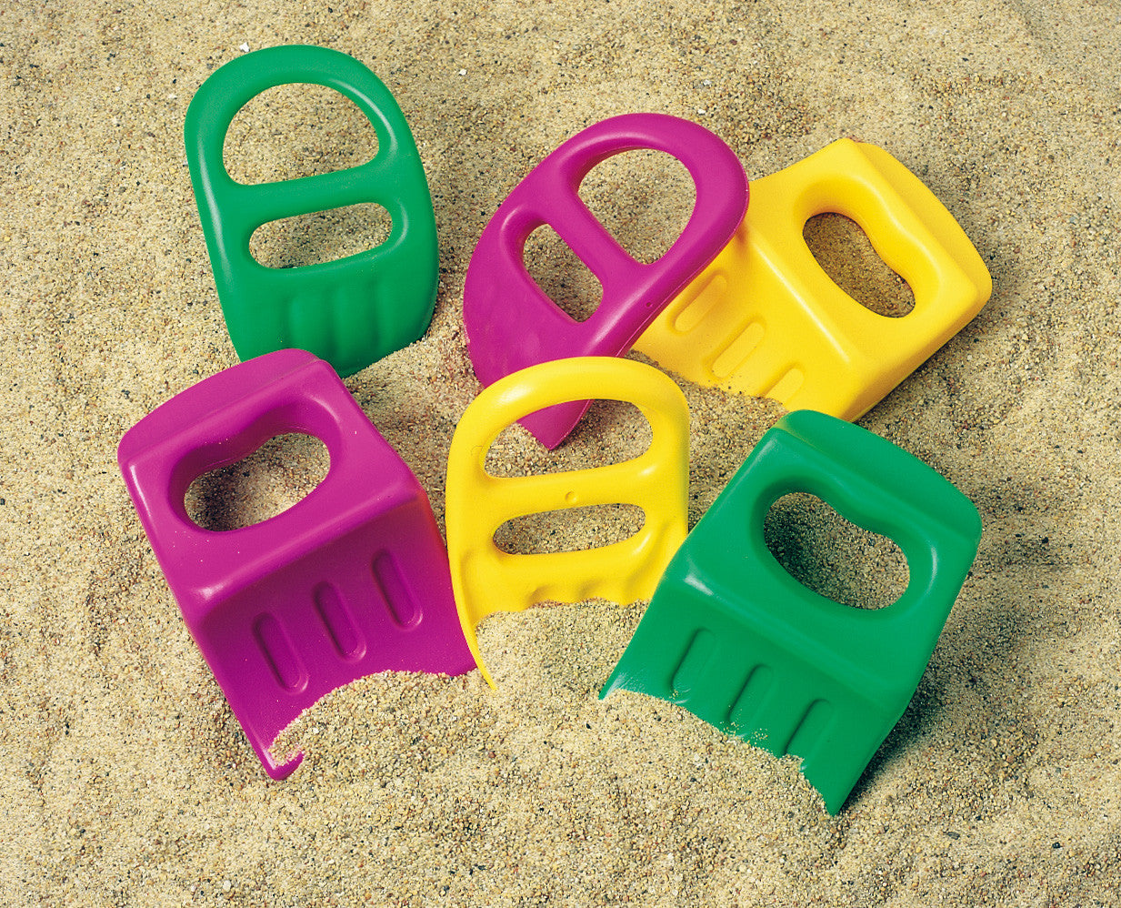 Digger and Dozer Sand Tools set of 6
