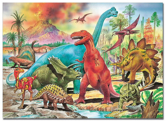 Dinosaur Puzzle (100 pieces)