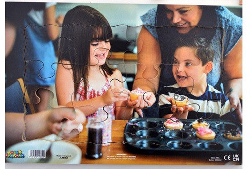 Disabled Lad Baking Cakes
