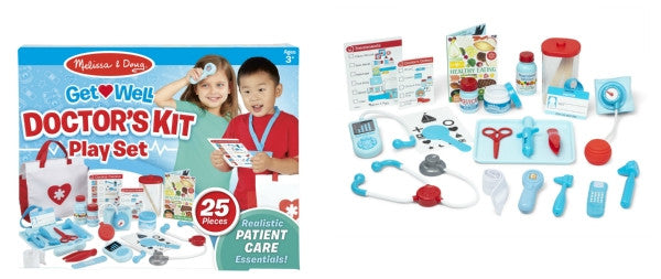 Doctor's Kit Play Set 25Pc