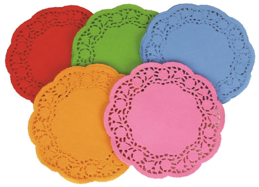 Doilies - Coloured