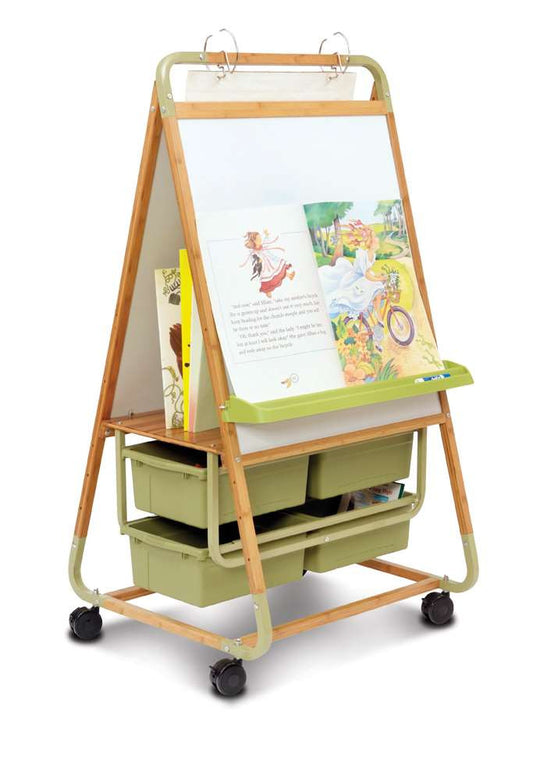 Double Sided Bamboo Teaching Easel