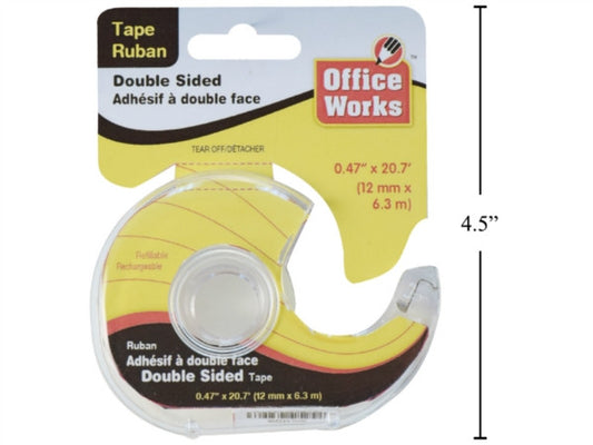 Double Sided Tape 12mm x 6.3m