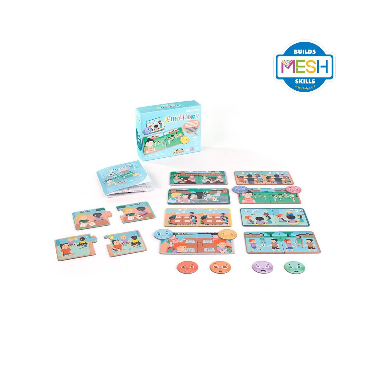 Board game against bullying "Emotiduos"