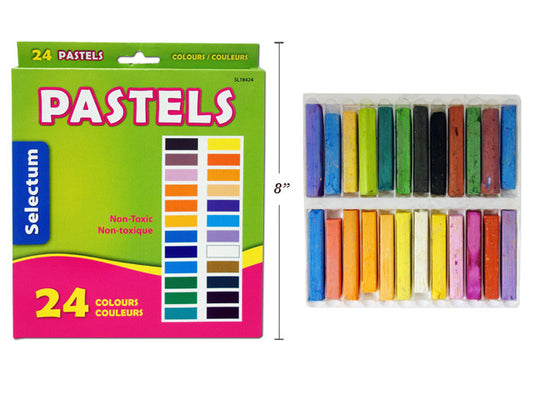 Dustless Chalk Pastels (24 Pack)