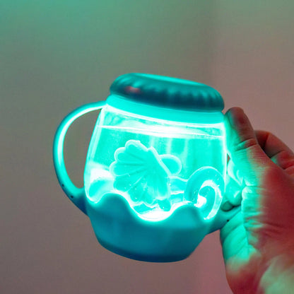 Mini Sensory Play Jar with Silicone Fillers - Blue