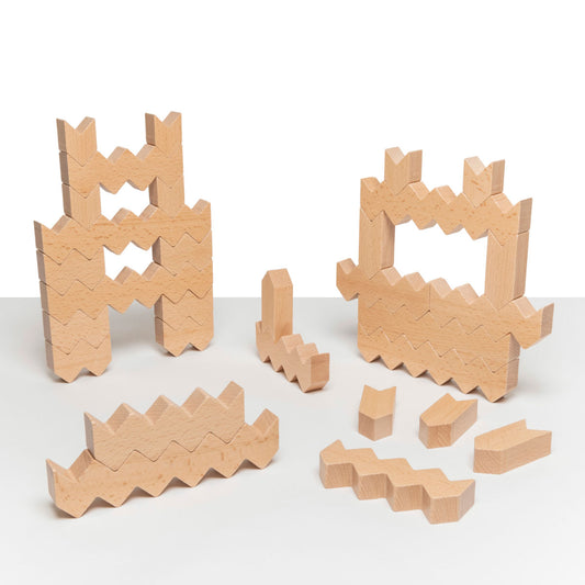 ZigZag Blocks (30 pieces)