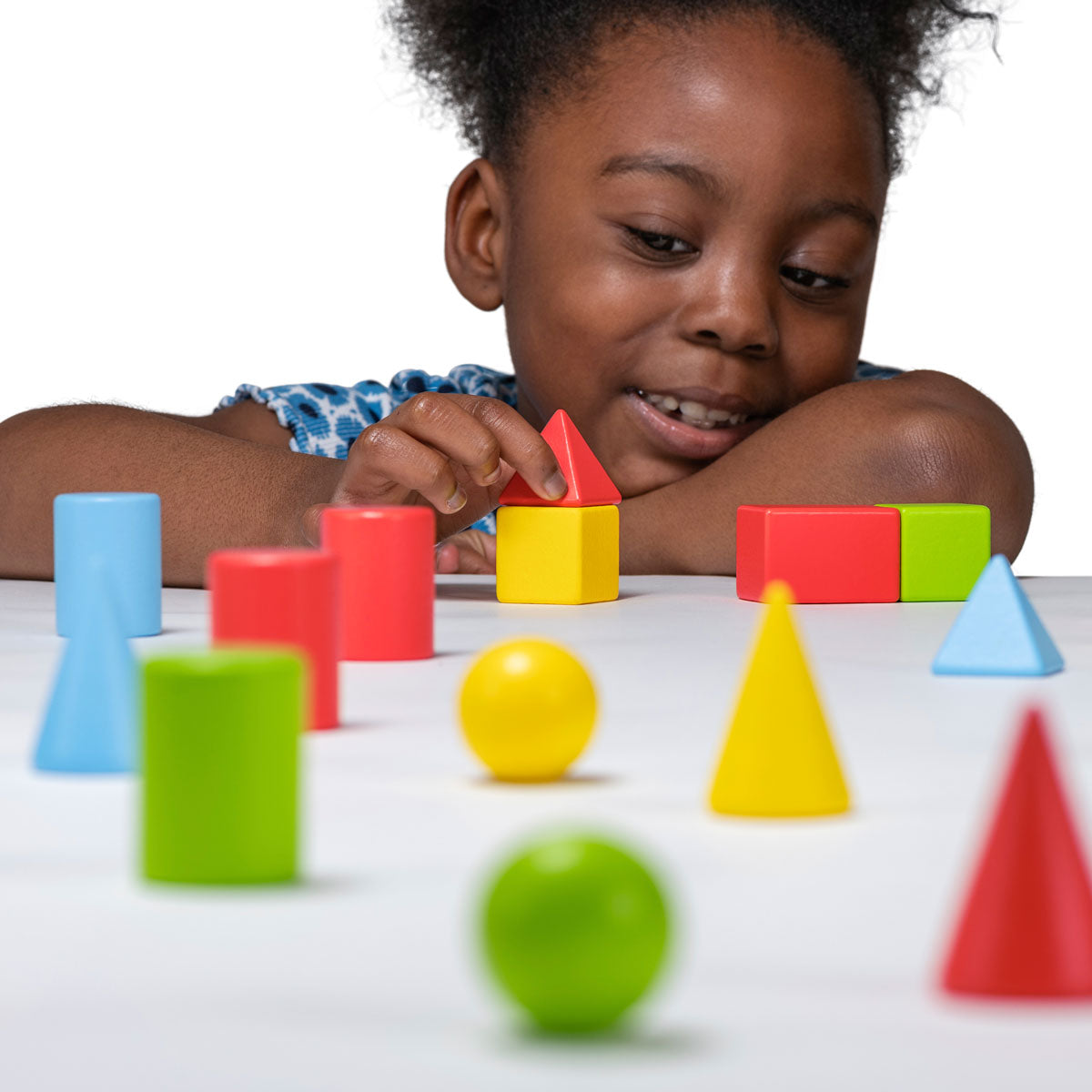 3D Wooden Shapes (32 pieces)