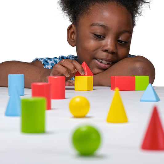 3D Wooden Shapes (32 pieces)