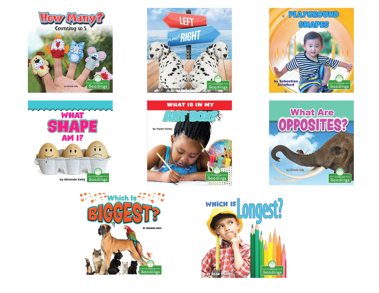 Early Learning Concepts - Set of 8 Books