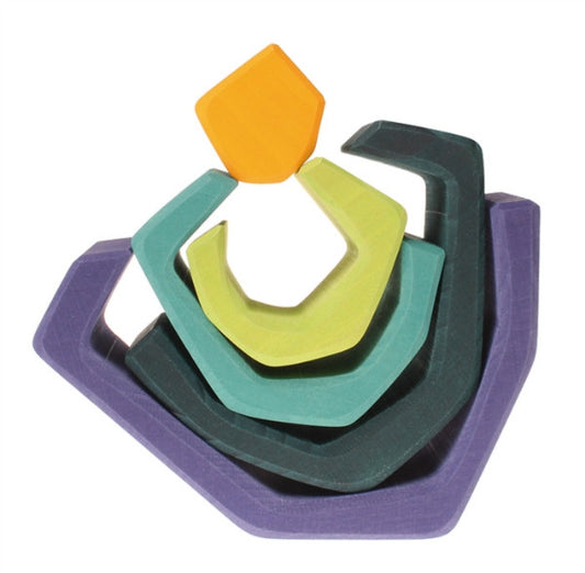 Earth Medium Blue-Yellow 5 Pcs - Grimm's