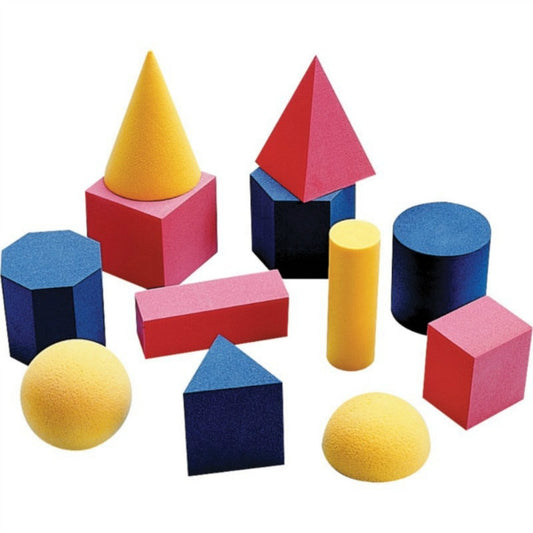 Easyshapes Geometric Solids, 12 pcs