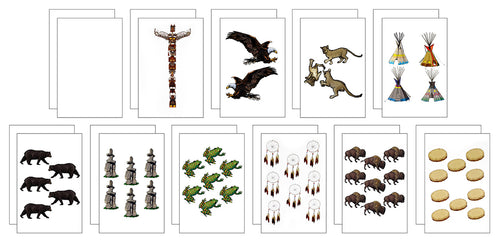 Number Cards (Ojibwe)