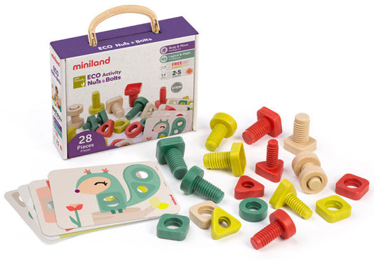 Eco Nuts & Bolts with Activity Cards