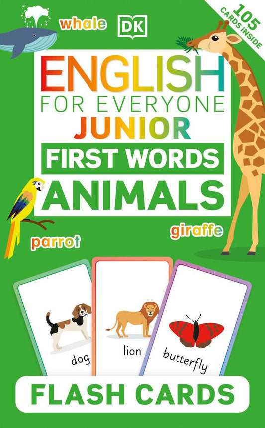 English for Everyone Junior First Words Animals Flash