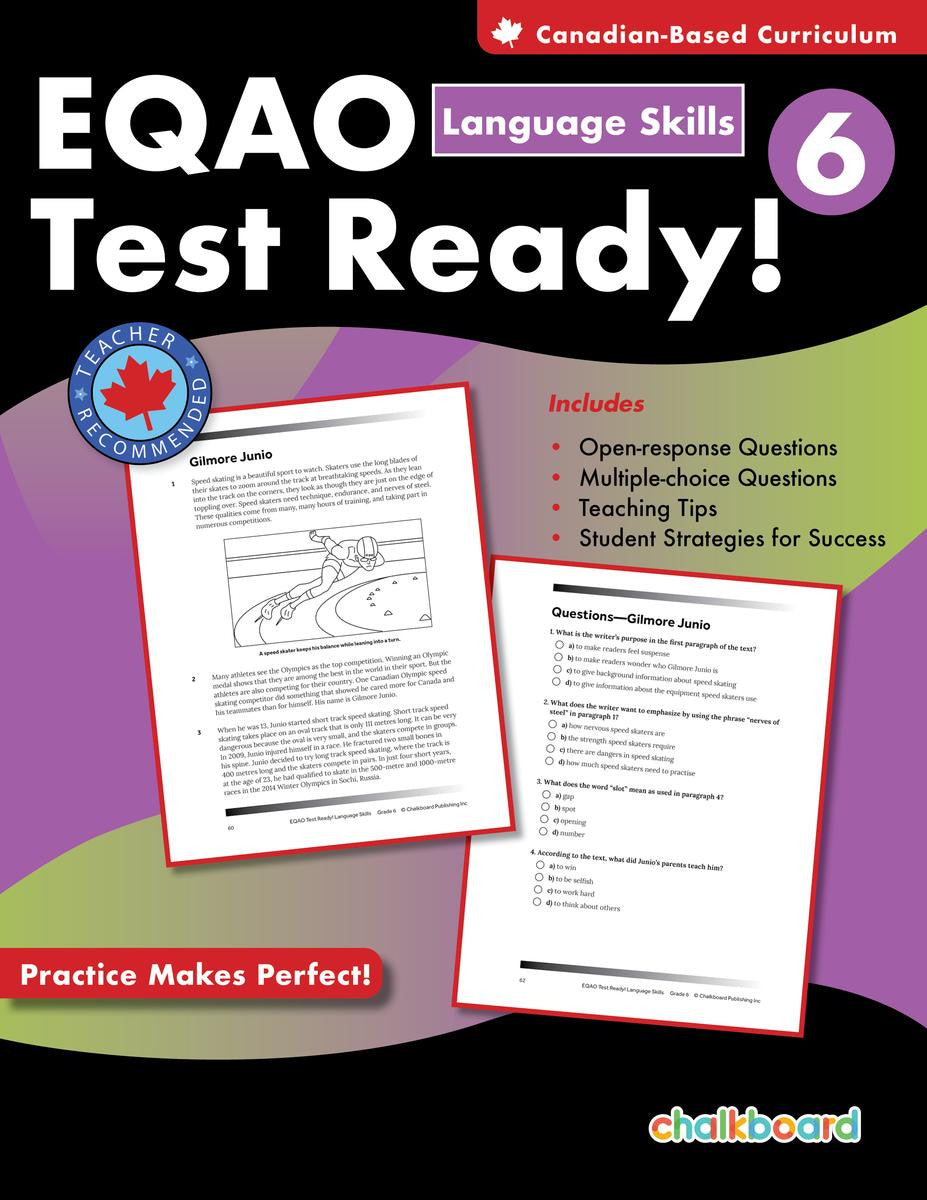 EQAO Language Test Ready Grade 6