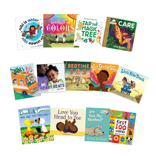 Série de 13 livres cartonnés essentiels pour enfants