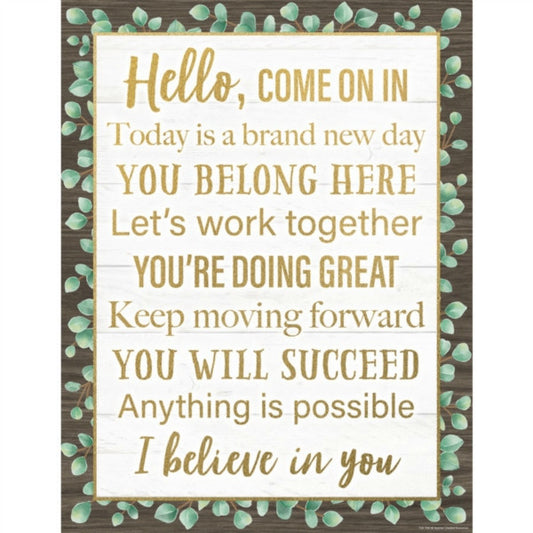 Eucalyptus Hello Chart