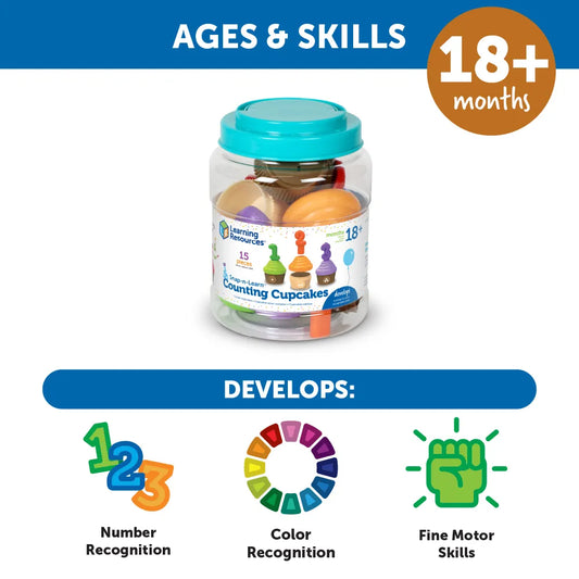 Snap-n-Learn™ Counting Cupcakes