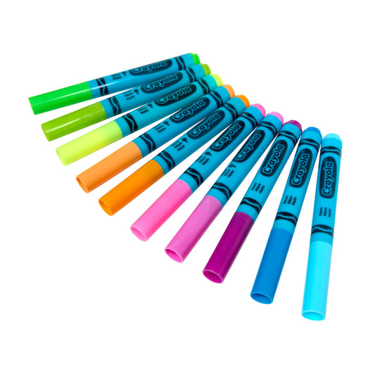 Neon Washable Markers - Pack of 10