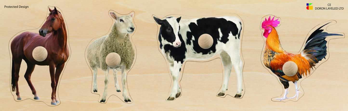 Farm Animal Giant Puzzle