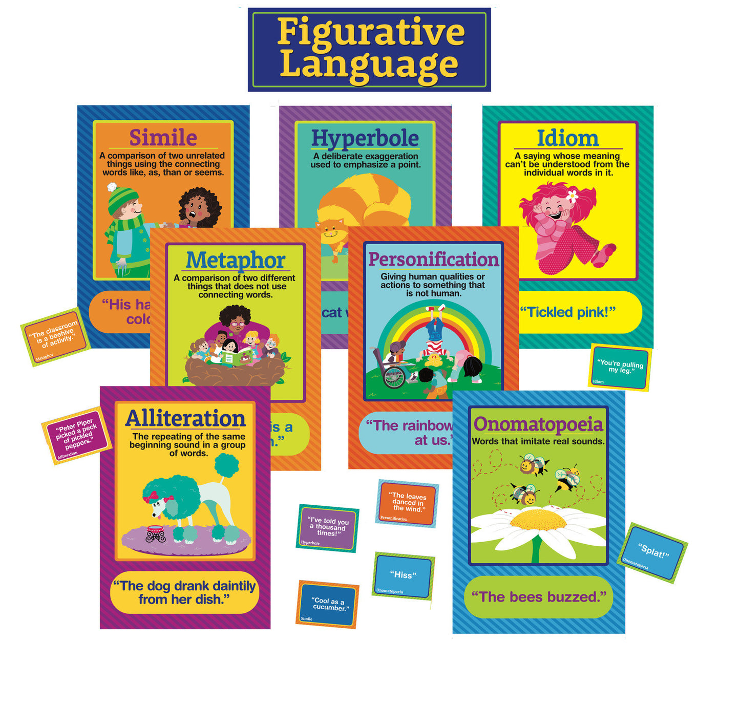 Figurative Language Bulletin Board Set
