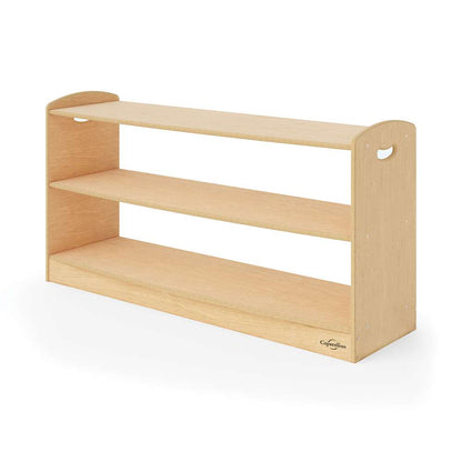 Seoras 2-Level Open Back Shelf (Solid Kickplate)