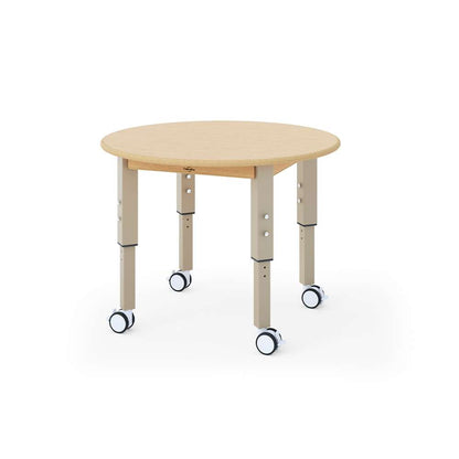 Seoras 30in Birch Adjustable Activity Table - Round