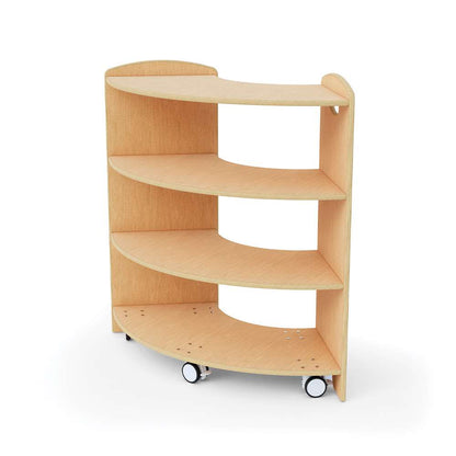 Seoras 3-Level 90 Degree Curved Corner Shelf